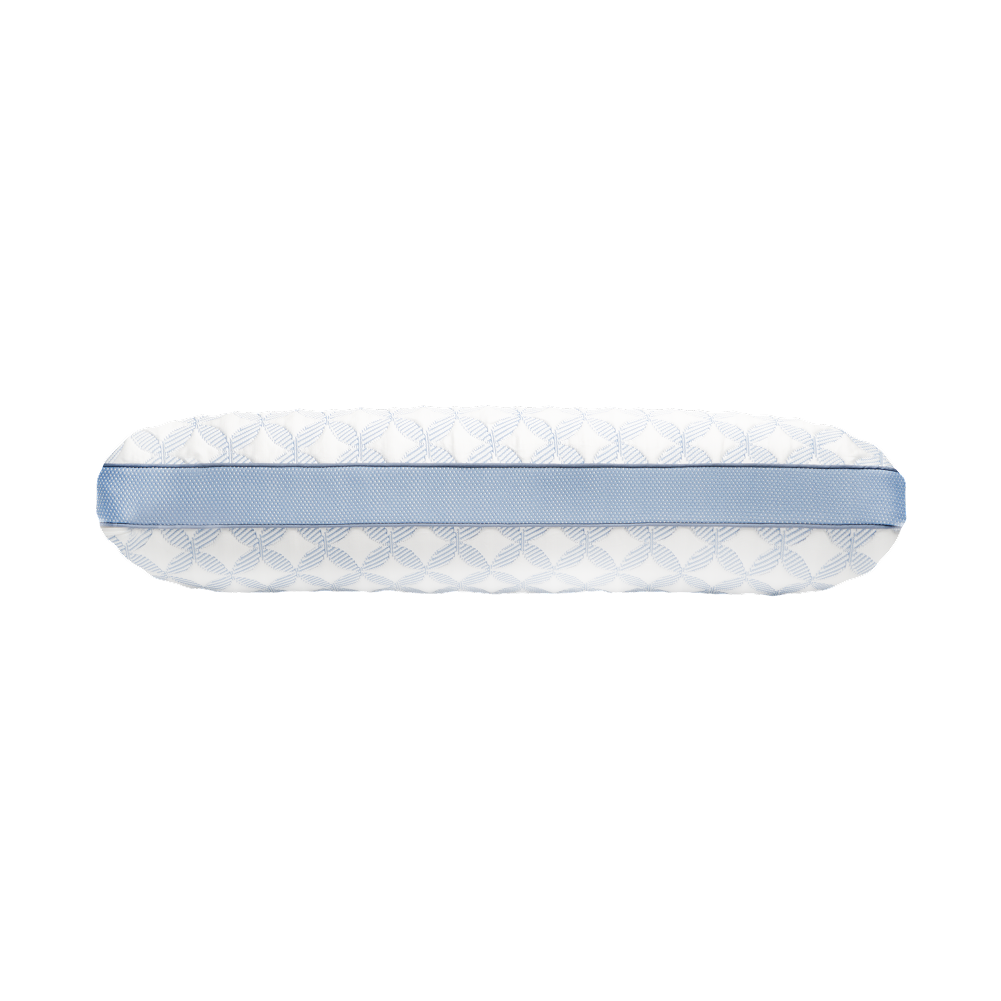 luxury cooling pillow high loft product on white background