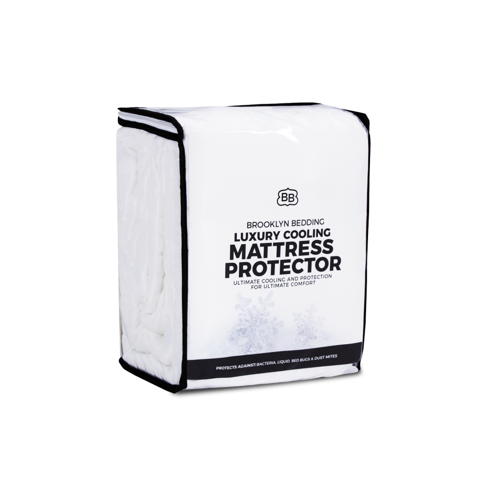 Brooklyn Bedding luxury cooling mattress protector packaging