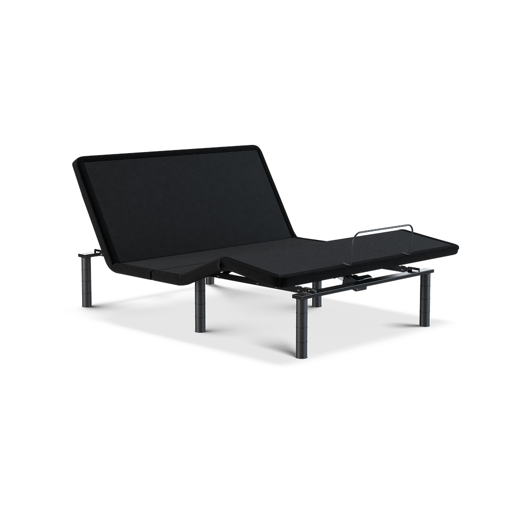 ascension luxe adjustable base folded up position on a white background