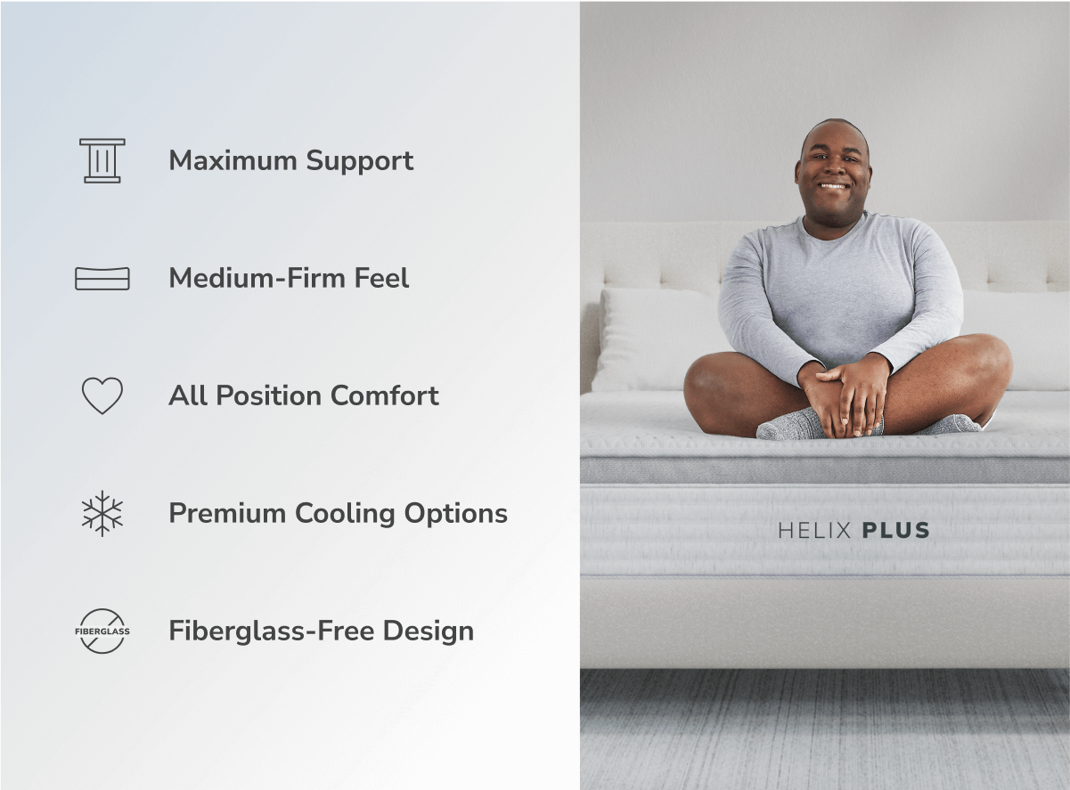 Shop the Helix Plus mattress