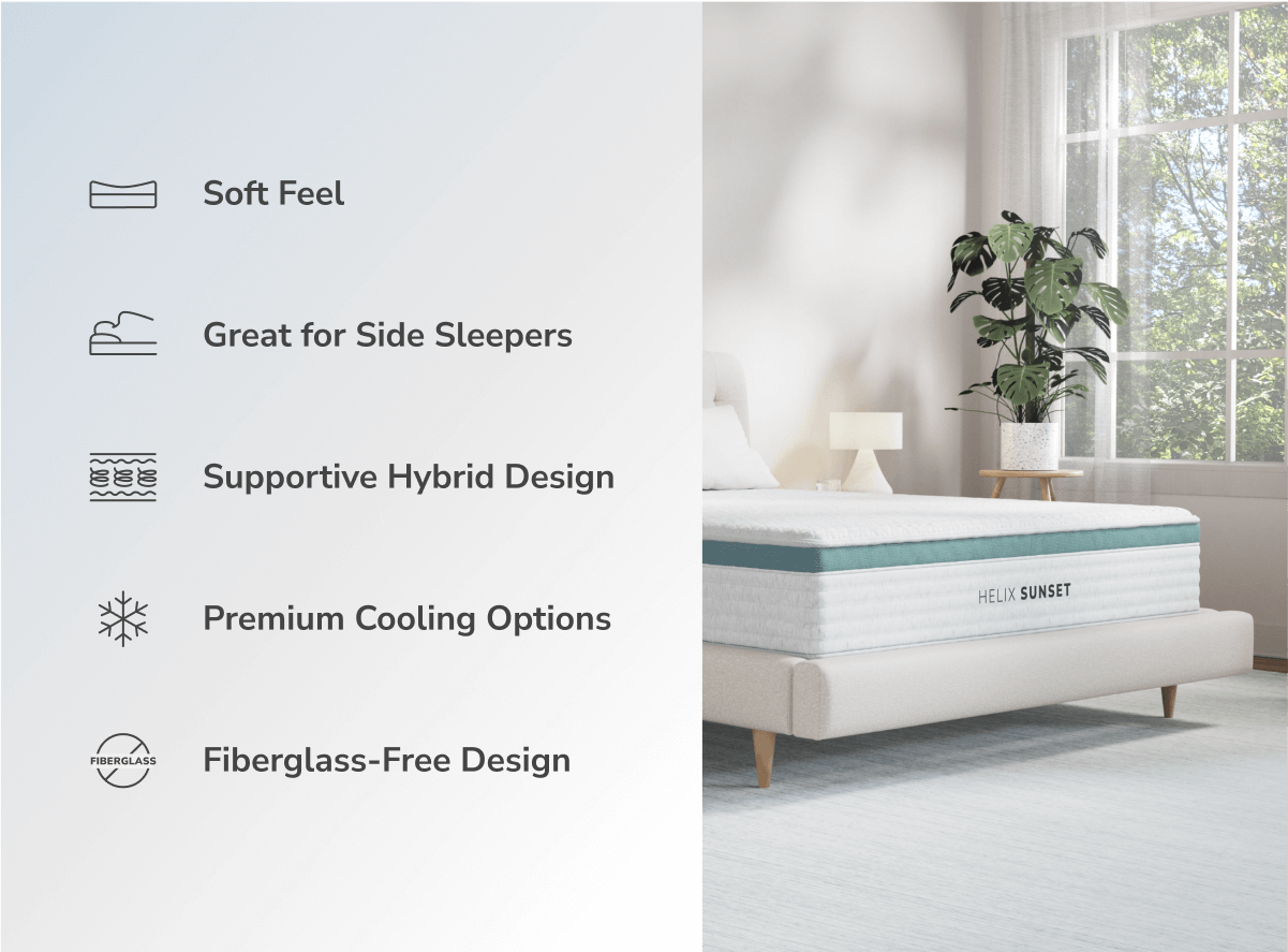 Shop the Helix Sunset mattress