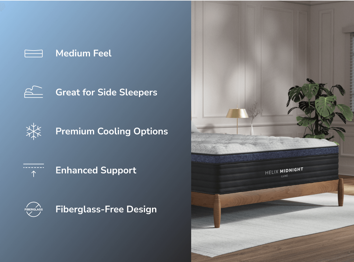 Shop the Midnight Luxe mattress