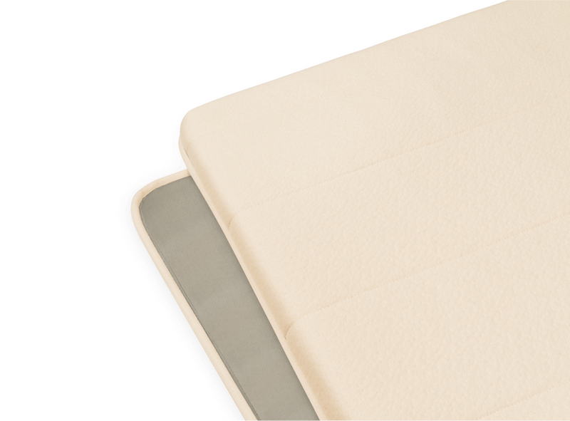 The Birch Plush Organic Mattress topper uses 2" of organic latex for plush comfort.