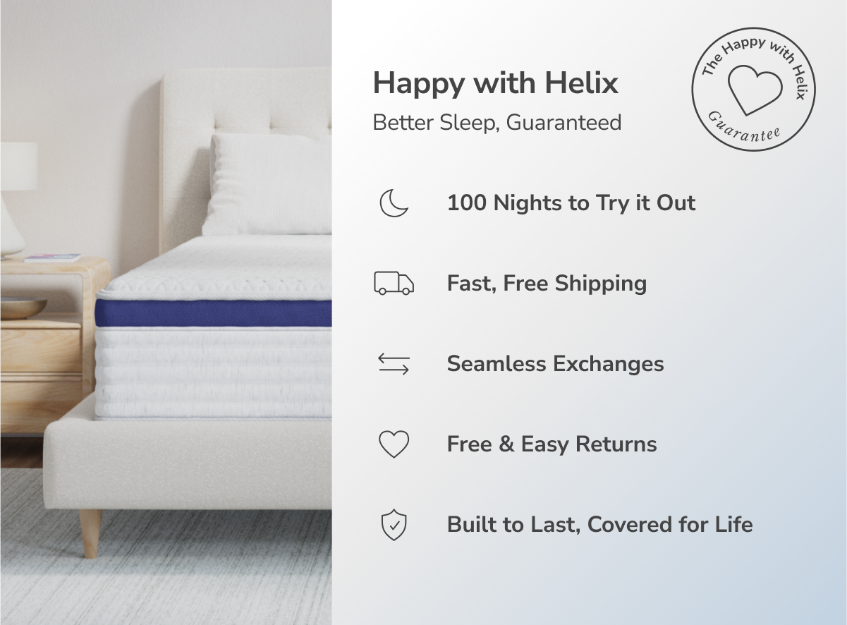 Shop the Helix Midnight mattress