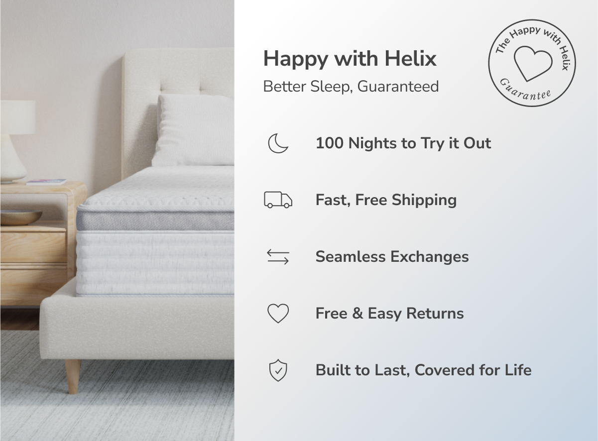 Shop the Helix Plus mattress