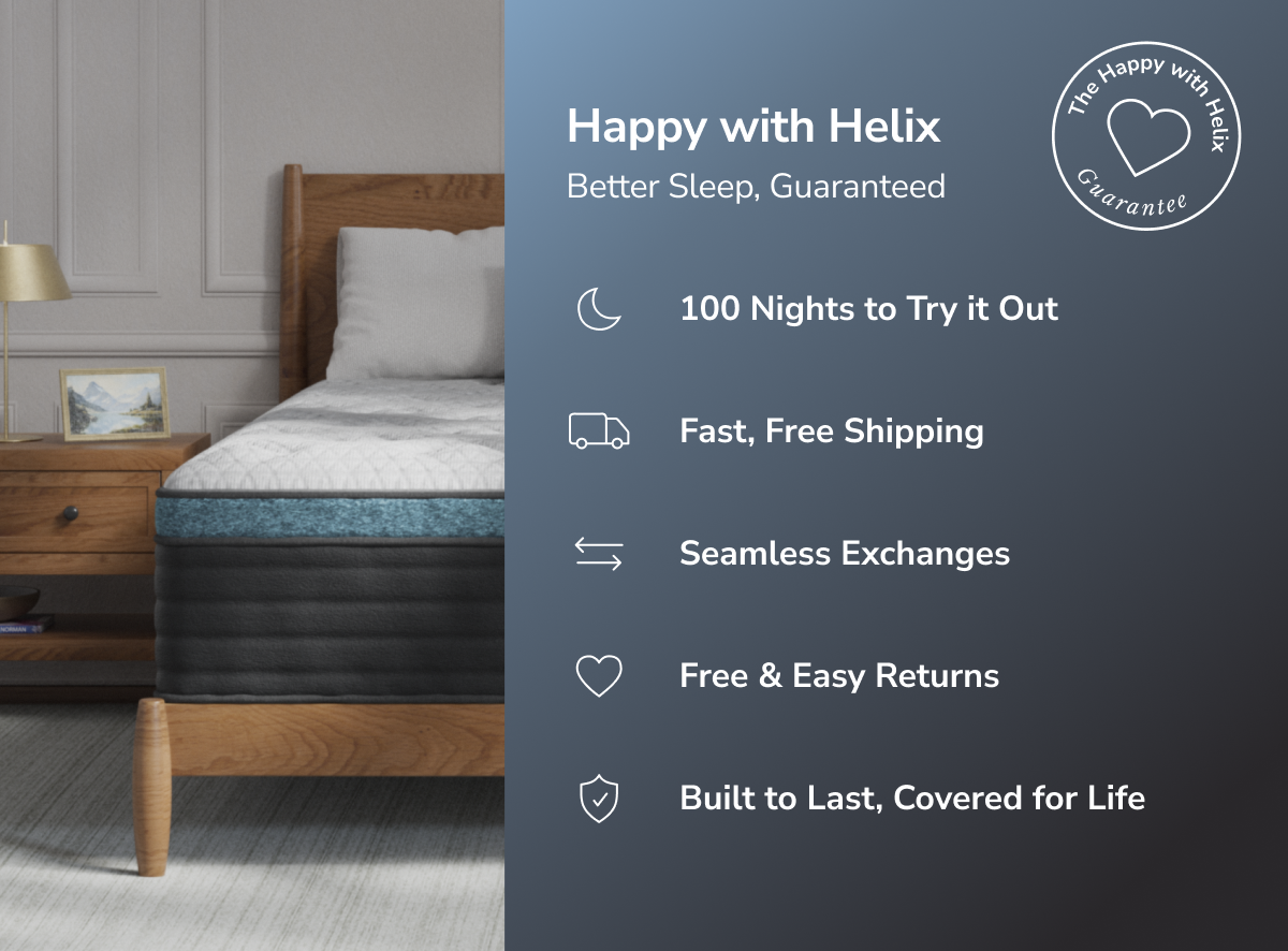 Shop the Helix Sunset Luxe Mattress