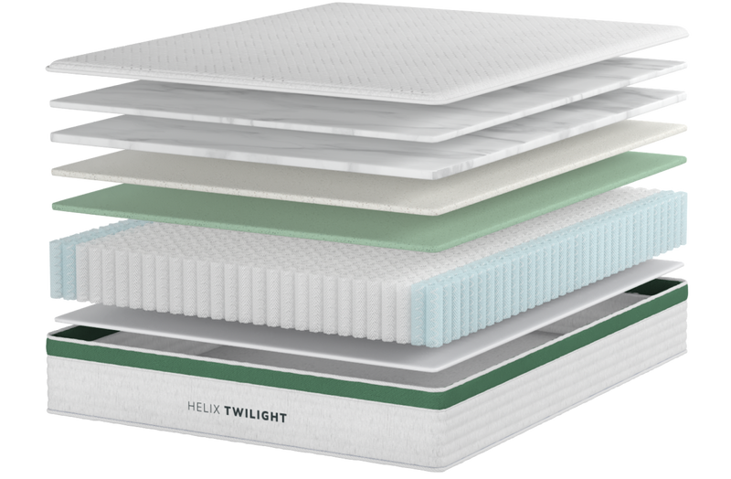 Deeper Sleep Built Into Every Layer for The Mattress Shop, showcasing product mattress hotspot layer image for Deeper Sleep Built Into Every Layer on the product page.