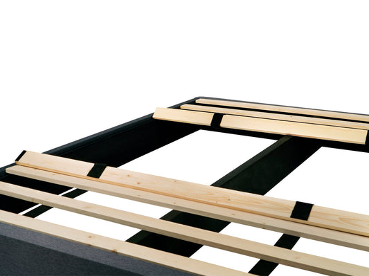 Foundation-SlatFold mattress base designed to provide sturdy support for your mattress, for better comfort and durability. for The Mattress Shop, showcasing product image for The Foundation on the collection page.