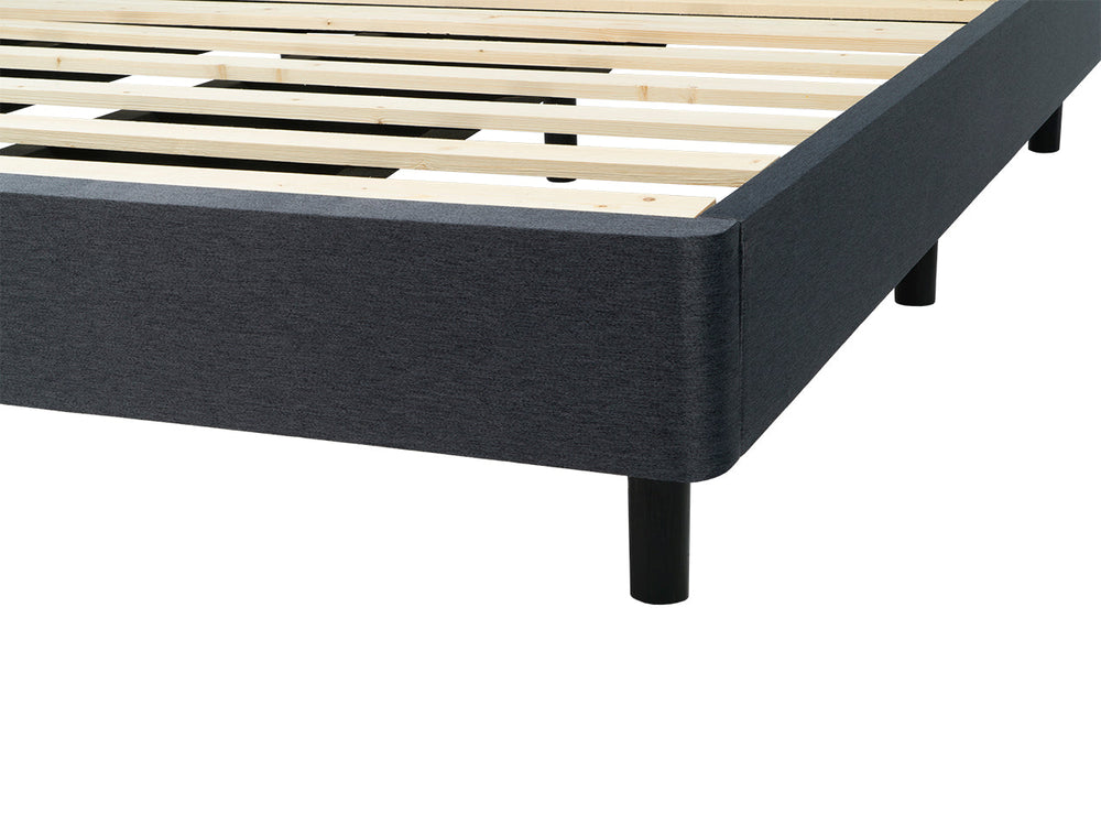 Foundation Legs corner-close view showcasing the sturdy legs providing extra support for your mattress.