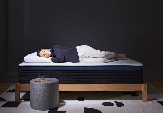 Try it out for 120 nights for The Mattress Shop, showcasing Try it out for 120 nights on the page: Contact Us page.