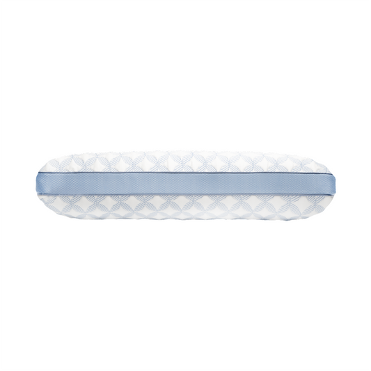 luxury cooling pillow high loft product on white background for The Mattress Shop, showcasing product image for Luxury Cooling Gel Memory Foam Pillow on the collection page.