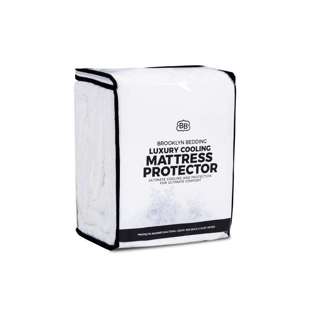 Brooklyn Bedding luxury cooling mattress protector packaging