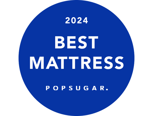 2024 Popsugar award for the Helix Dusk mattress