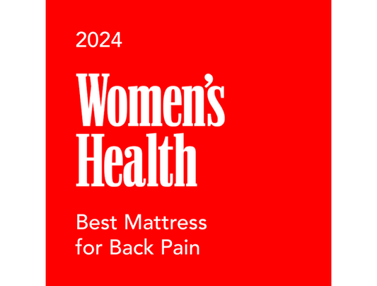 2024 Women's Health award for the Helix Dusk mattress