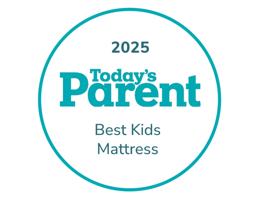 2025 Today's Parent award for the Helix Kids mattress