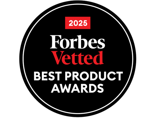 2025 Forbes Vetted award for the Moonlight Elite mattress