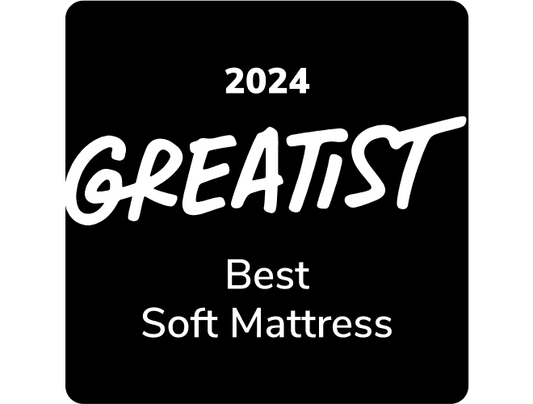 2024 Greatist award for the Helix Sunset mattress