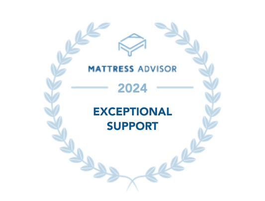 Mattress Advisor award for the Helix Twilight mattress