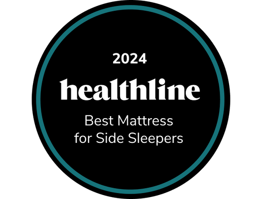2024 Healthline award for the Helix Twilight mattress