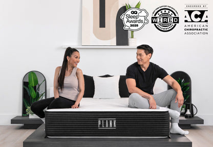 plank luxe lifestyle with award badges