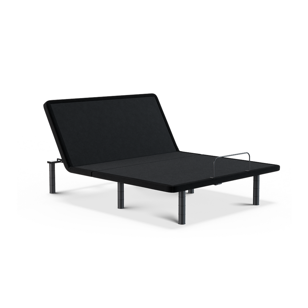 ascension luxe adjustable base head folded up position on a white background