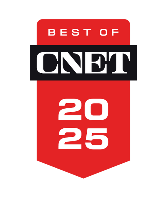 Brooklyn Bedding Best of CNET 2025 award badge
