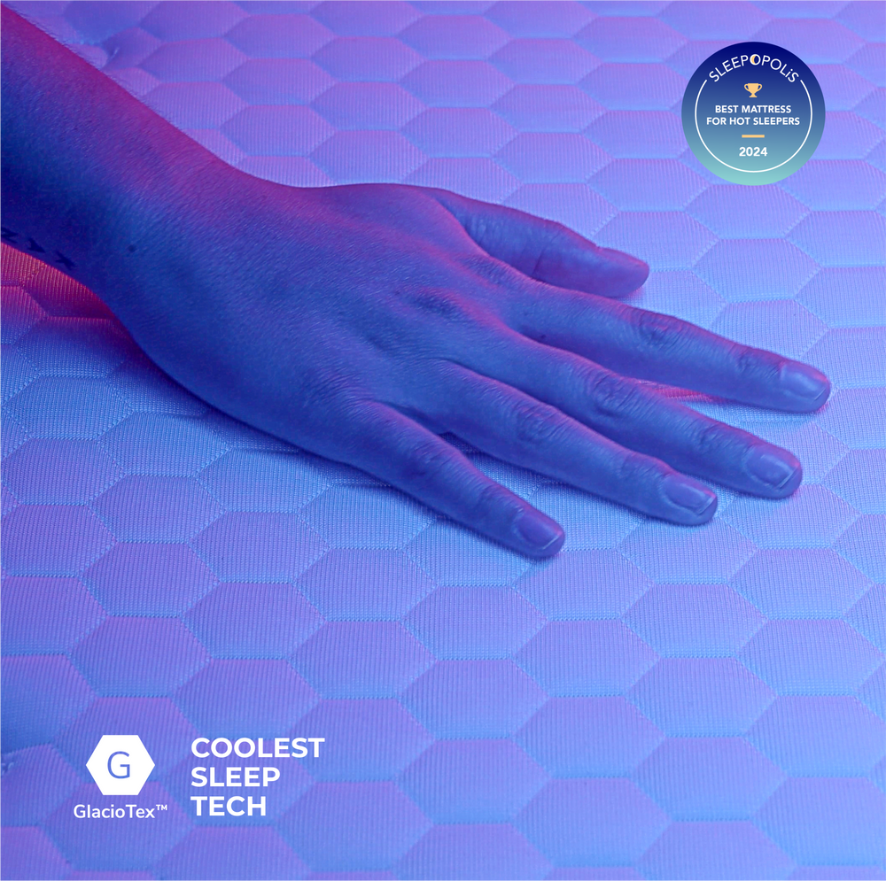 Brooklyn Bedding Aurora Luxe GlacioTex Cooling Cover