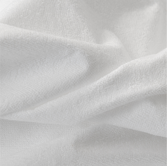bb mattress protector texture detail for The Mattress Shop, showcasing product image for Deep Pocket Mattress Protector on the collection page.