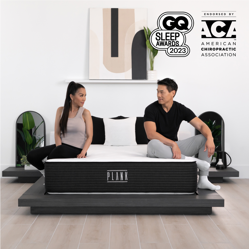 plank luxe lifestyle with award badges