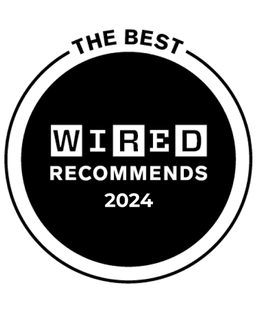 Brooklyn Bedding Wired Recommends 2024 award badge