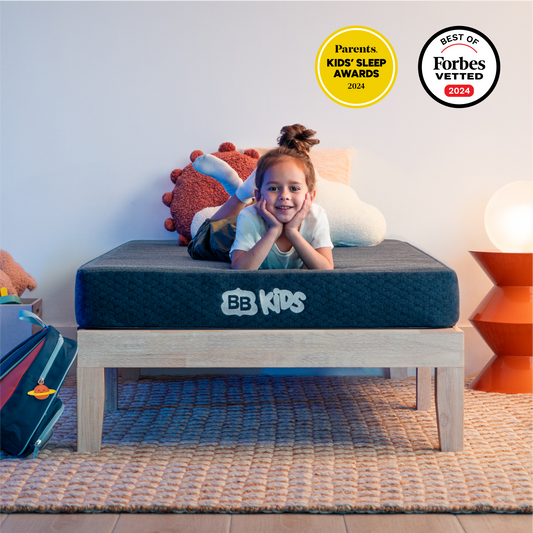 bb kids lifestyle image with award badges