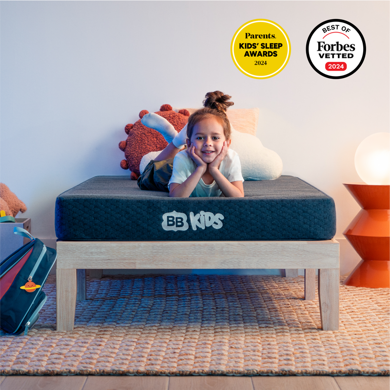 bb kids lifestyle image with award badges