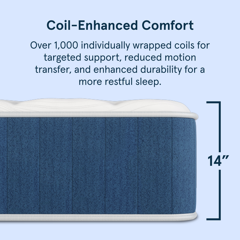 Bear Elite Hybrid 14-inch mattress