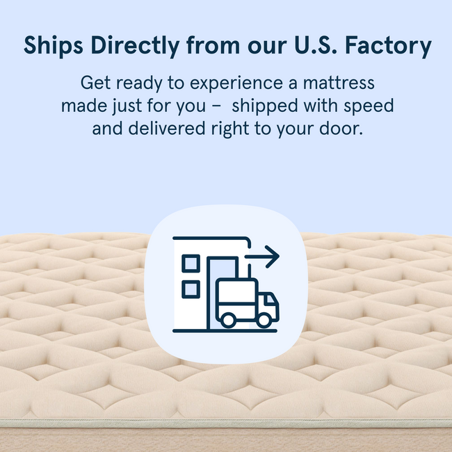 Bear Natural mattress with free shipping from U.S. factory