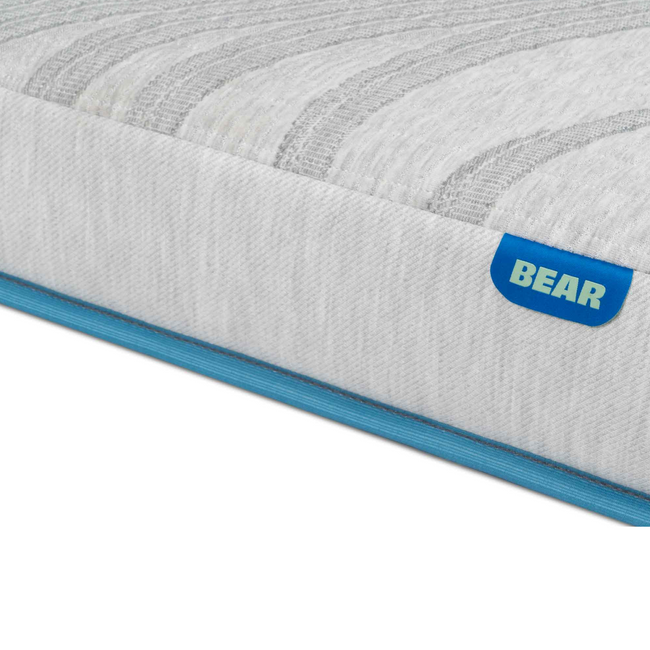 Bear trundle mattress with breathable foam layers and a supportive design, providing compact comfort for kids and guests. for The Mattress Shop, showcasing product thumbnail image for Bear Trundle Mattress on the product page.