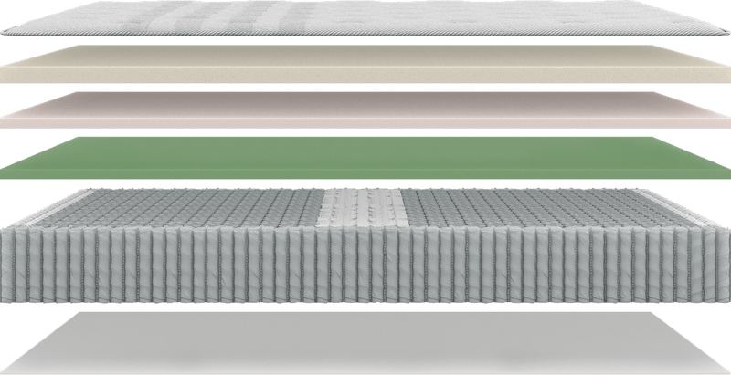 Up Your Cooling Game for The Mattress Shop, showcasing product mattress hotspot layer image for Up Your Cooling Game on the product page.