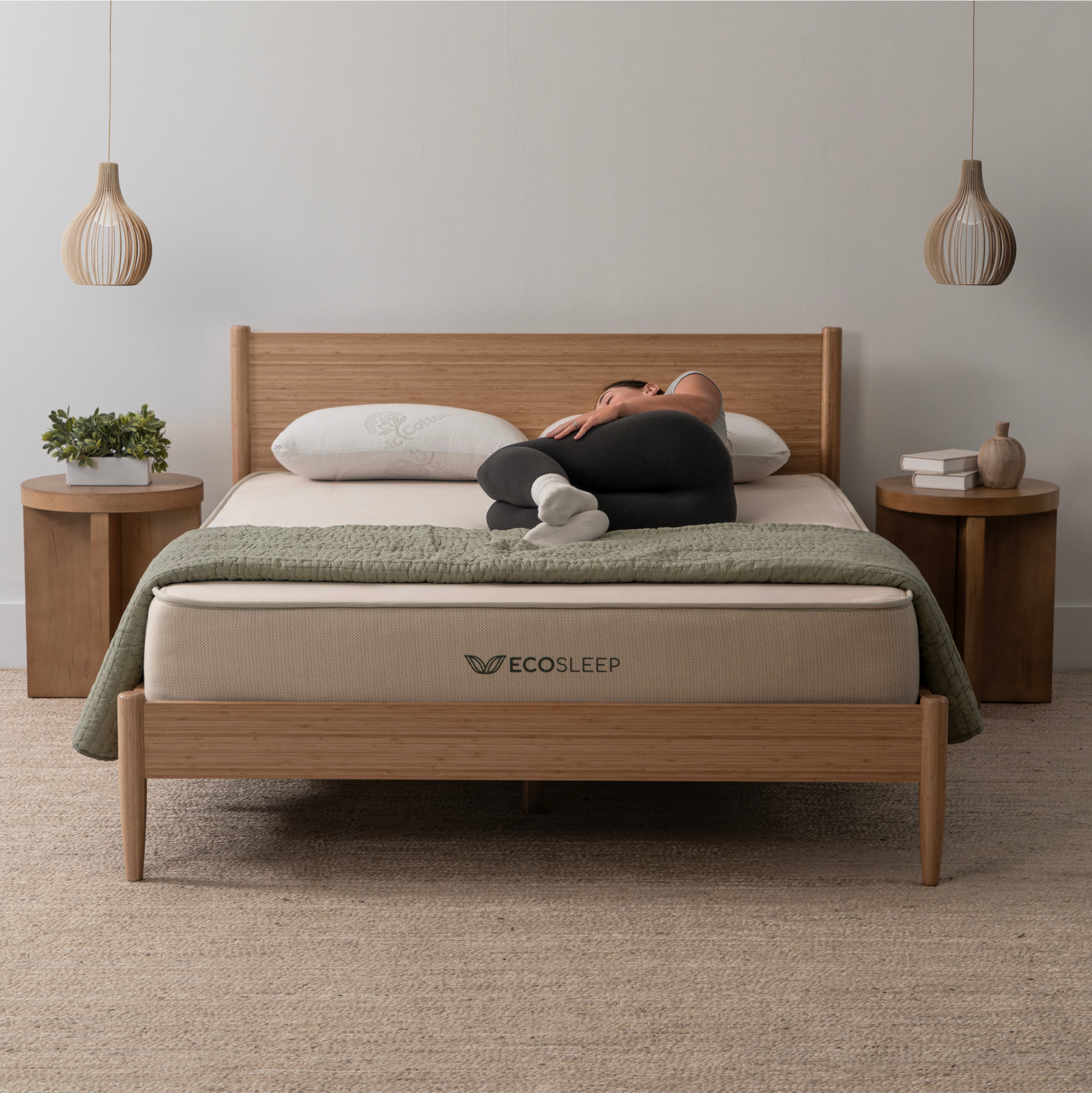 ecosleep lifestyle image with someone sleeping