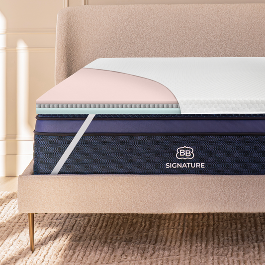 Brooklyn Bedding Microcoil Mattress Topper