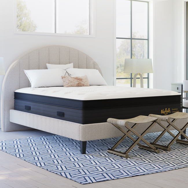 Nolah Evolution luxury hybrid mattress for The Mattress Shop, showcasing product image Nolah Evolution on the page: Best Luxury Mattresses page.