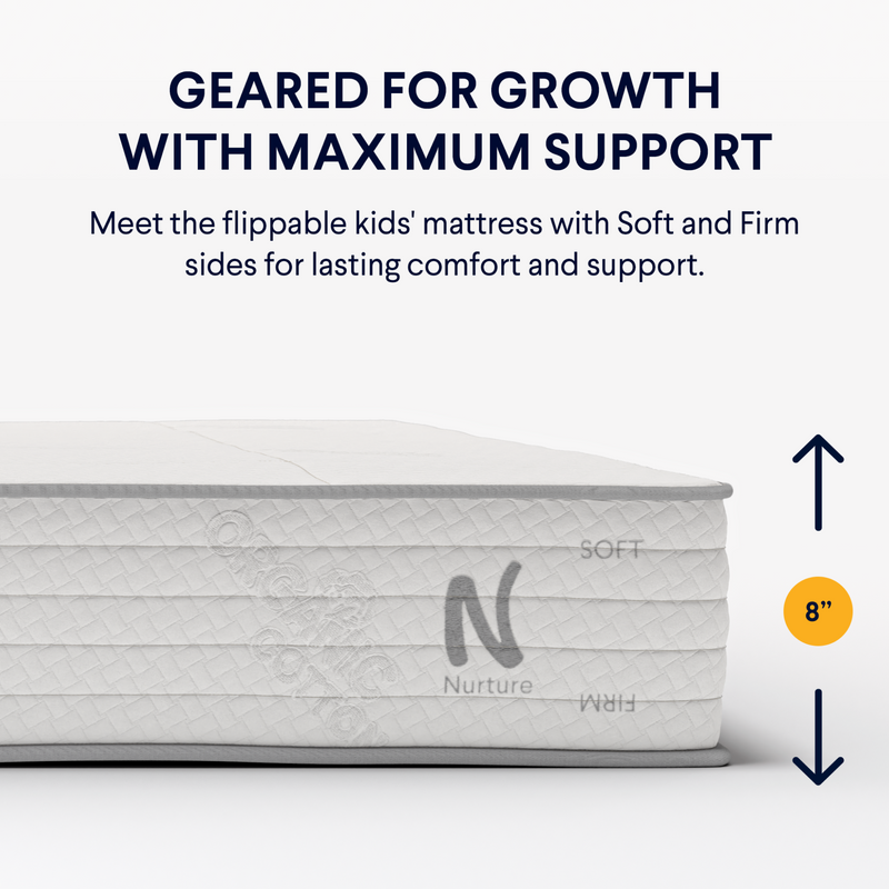 Nolah Nurture hybrid 8-inch kids mattress